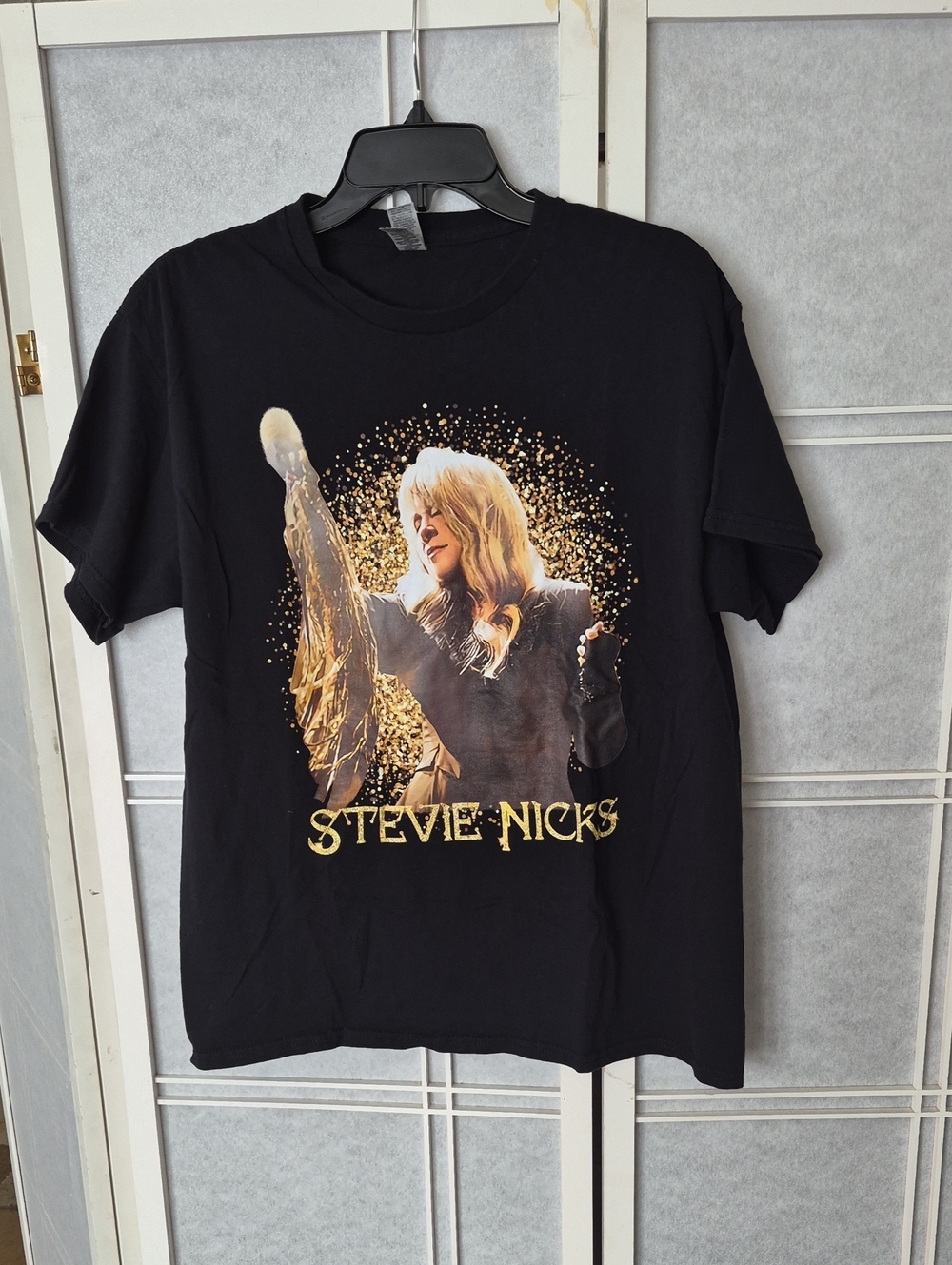 Black Stevie Nicks Graphic Tee -  Shirt